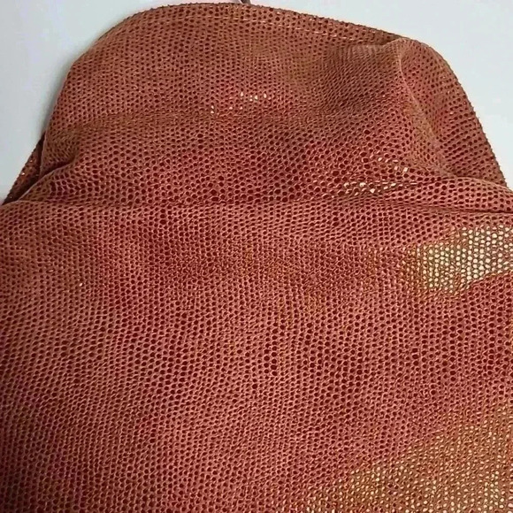 Joseph Ribkoff Trends Burnt Orange/Brown Weston Jacket Vintage 90s  Size US 6 - Picture 15 of 16